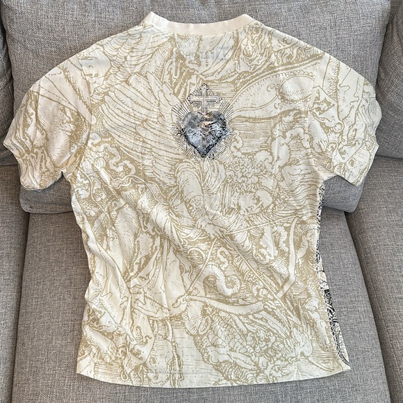 Dragonfly “Saint Michael Fighting the Dragon” Graphic Shirt - Men’s Small - Picture 2 of 4